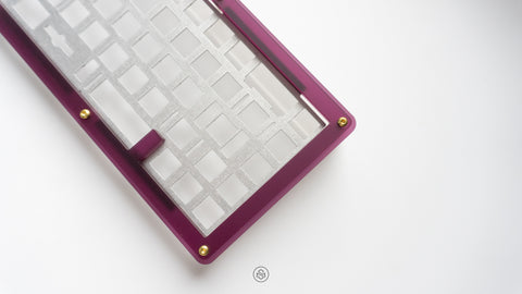 65% Frosted Plum Isolation Keyboard Kit