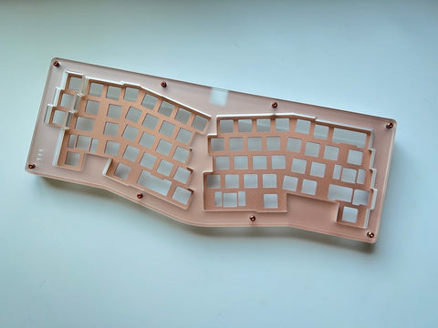 Alice - Frosted Clear - Copper Plate
