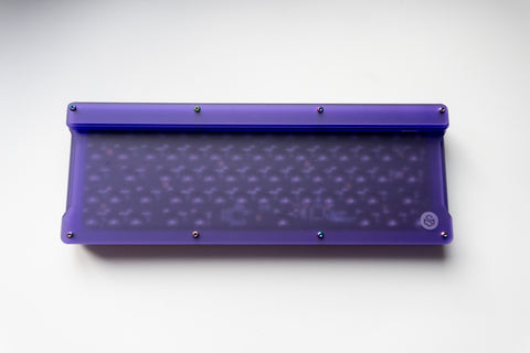 65% Frosted Purple Isolation Keyboard Kit