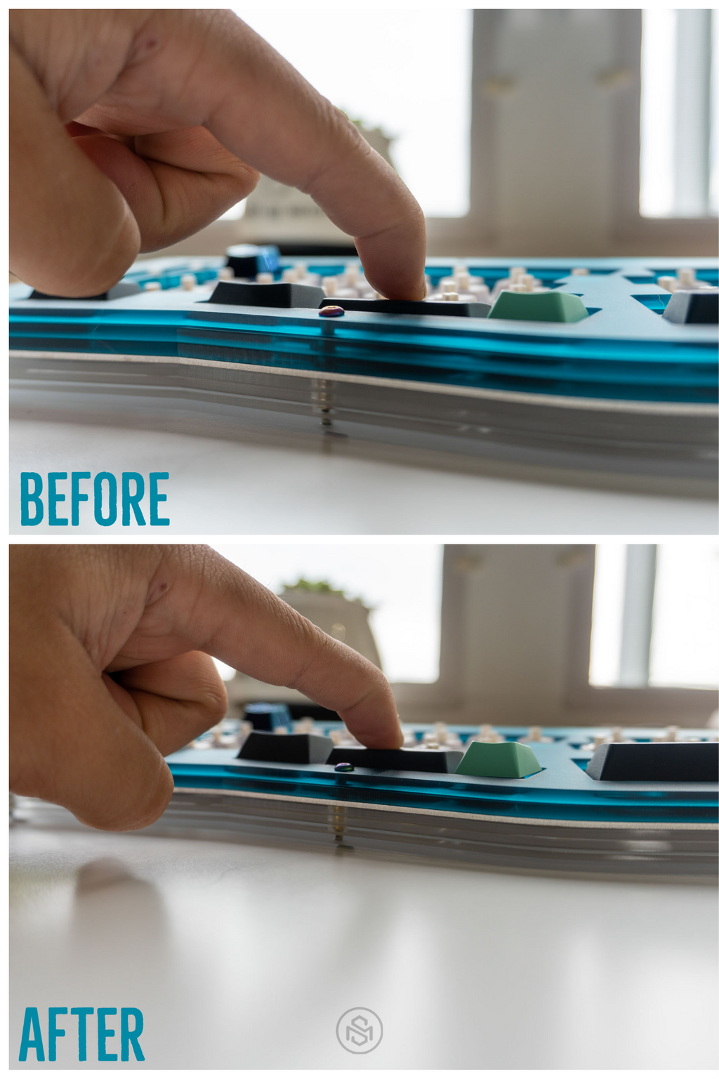 Lowering Hardware Kit SM Keyboards LLC