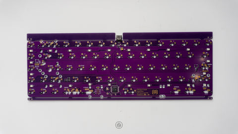 65% Frosted Plum Isolation Keyboard Kit