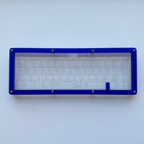 65% Blurple/Clear Case
