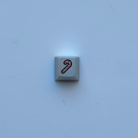 WS Candy Cane Keycap