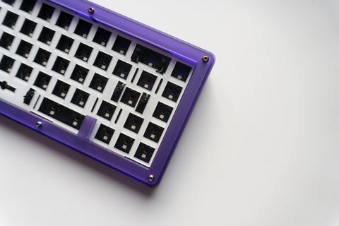 65% Frosted Purple Isolation Keyboard Kit