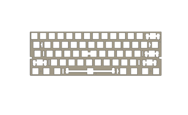 Wooting 60HE Keyboard Plate – SM Keyboards LLC