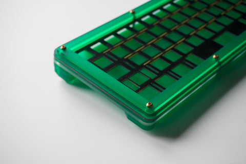 60% Case - Frosted Emerald Green